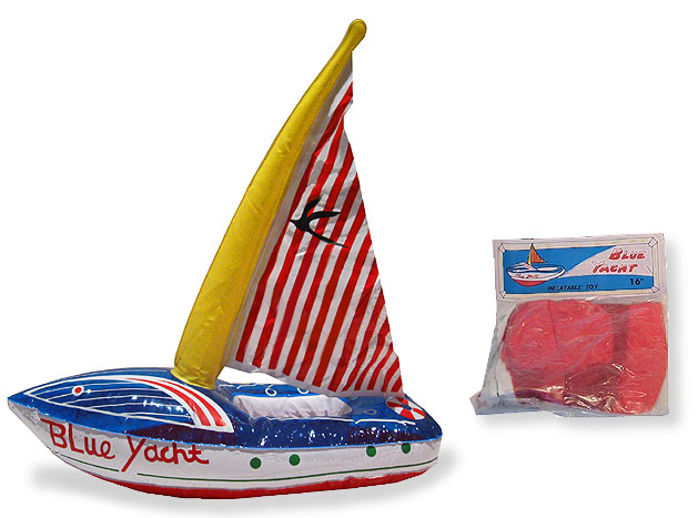 Vintage Boat Inflatable Toy