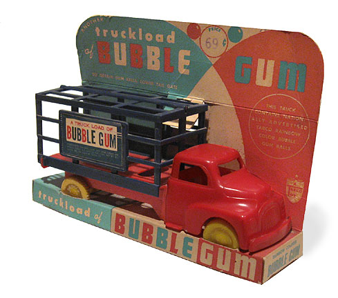 Vintage Bubble Gum Truck Toy