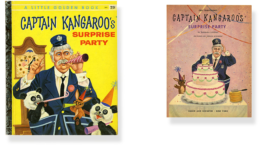 Vintage Captain Kangaroo Golden Book