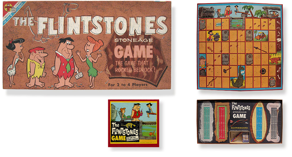 Vintage TV Flintstones Game