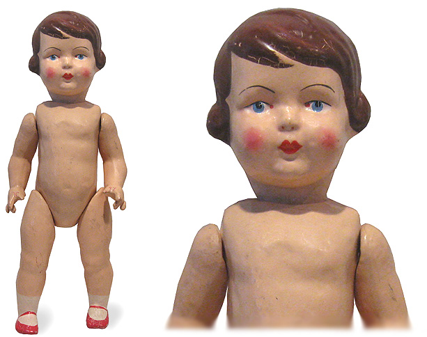 Vintage French Composition Doll