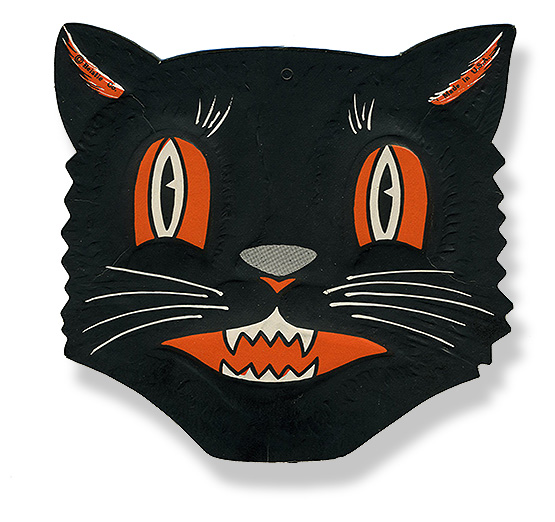 Vintage Halloween Cat