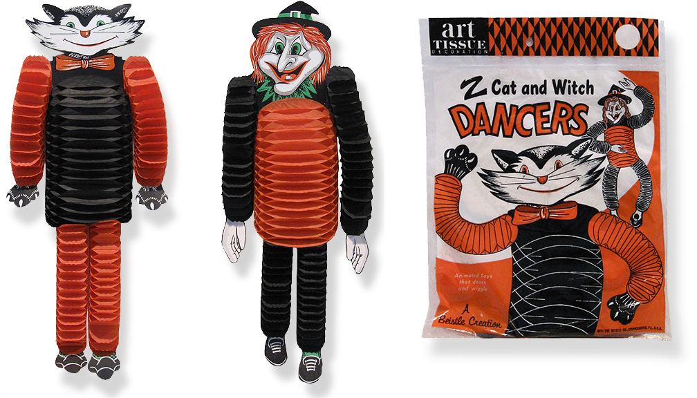 Vintage Halloween Dancers