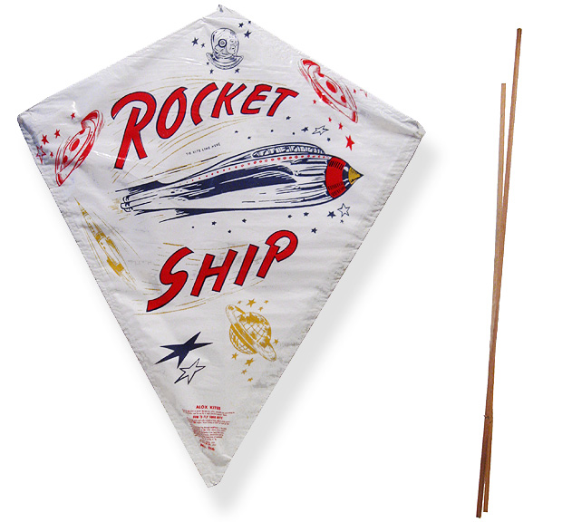 Vintge Space Rocket Toy Game