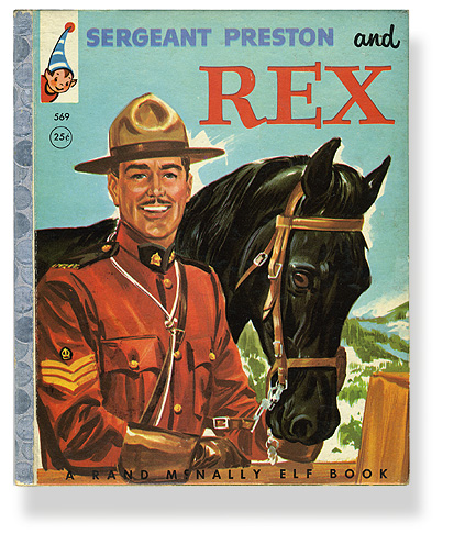 Vintage Sergeant Preston Book