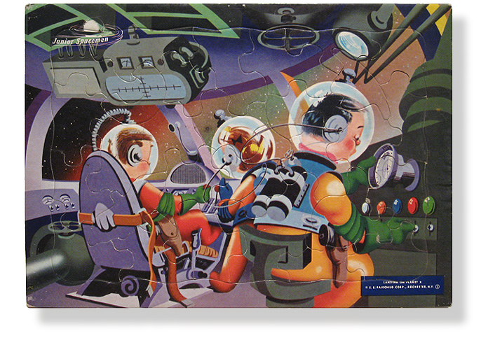 Vintage Space Puzzle