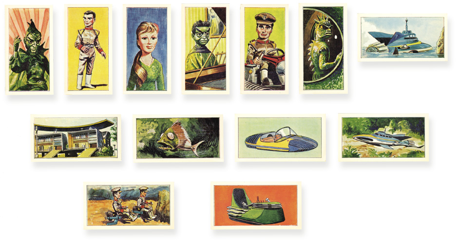 Vintage TV Stingray Card Set