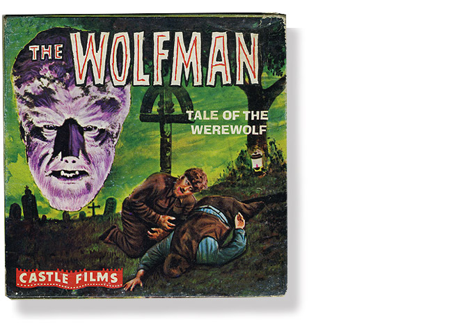 Vintage Universal Monster Wolfman 8mm Movie