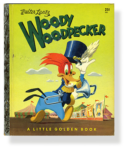 Vintage Woody Woodpecker Golden Book